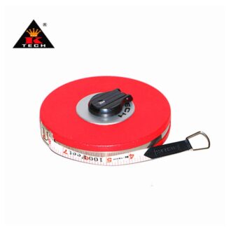 Introducing the K-tech 30 Meter (100 ft) Measuring Tape - Your Reliable Partner for Accurate Measurements! When precision and durability matter, our Heavy Duty Measuring Tape with a High Impact Resistant ABS body is the tool you can trust. Designed to withstand the toughest conditions, this measuring tape is a must-have for professionals and DIY enthusiasts alike.