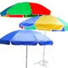 Outdoor 4M High-Quality Garden Umbrella with Double Ribs 39 x 39 x 84 inch